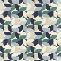 Reno Mineral Navy Fabric by the Metre